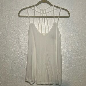 Express One Eleven white strap tank top size XS